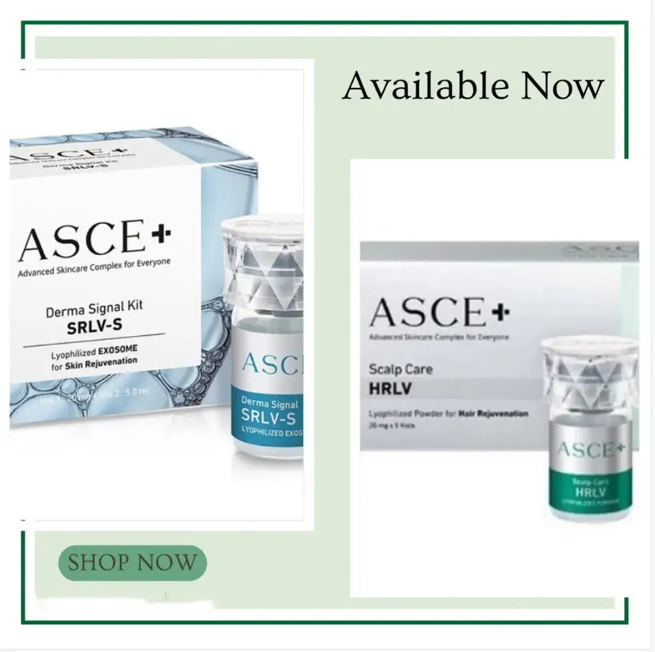 wholesale  Asce Srlv exosome premium skin Care micro needling skin booster