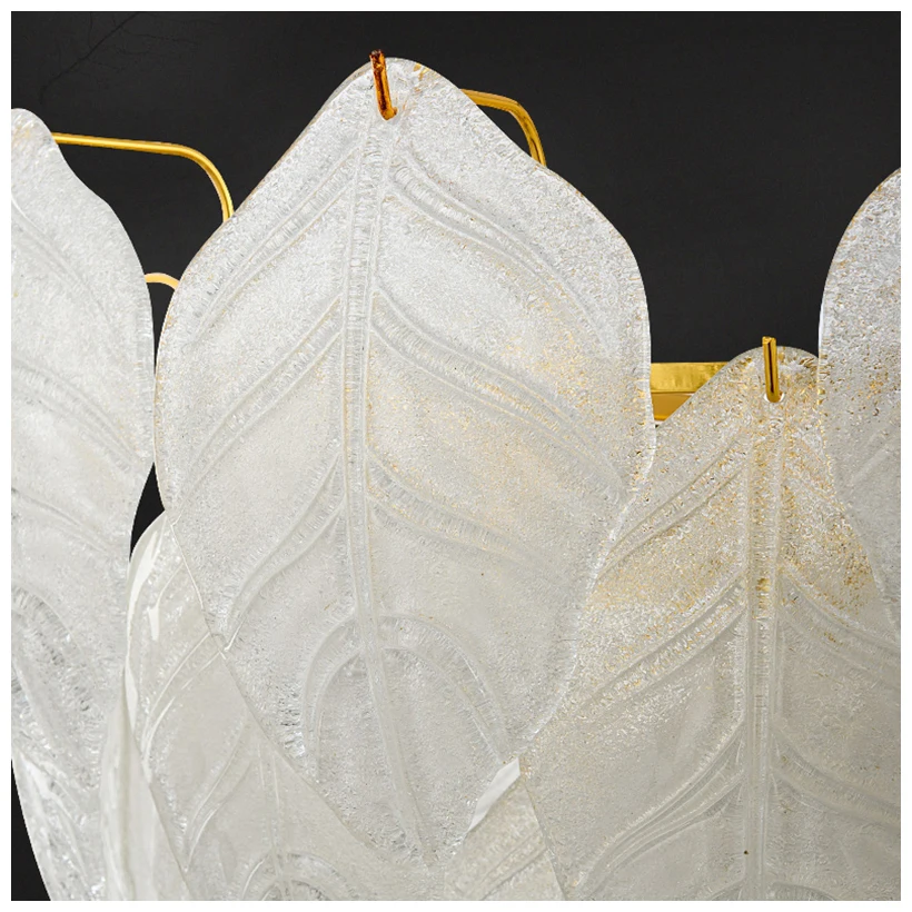 light luxury decorative metal and  glass chandelier for shop bedroom and hotel