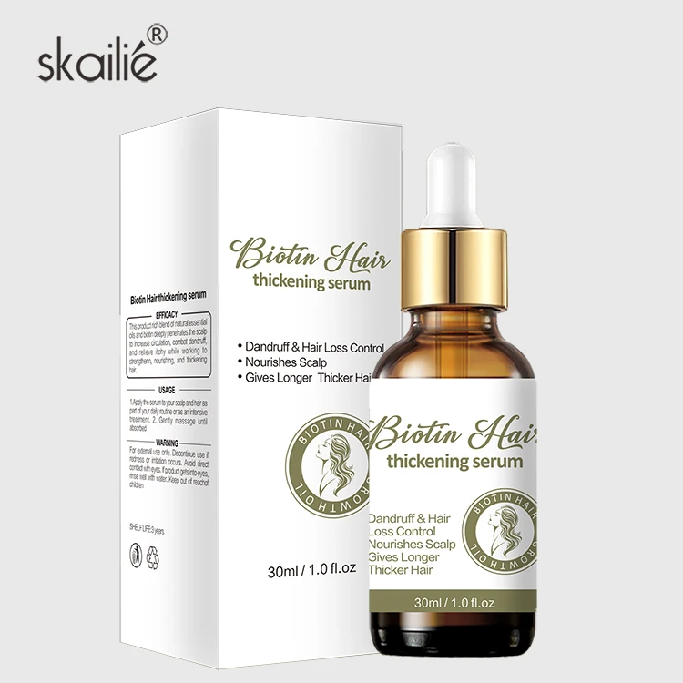 Hair Thickening Serum Nourishing Daily Scalp Tonic Increase Hair Density Hair Growth Serum