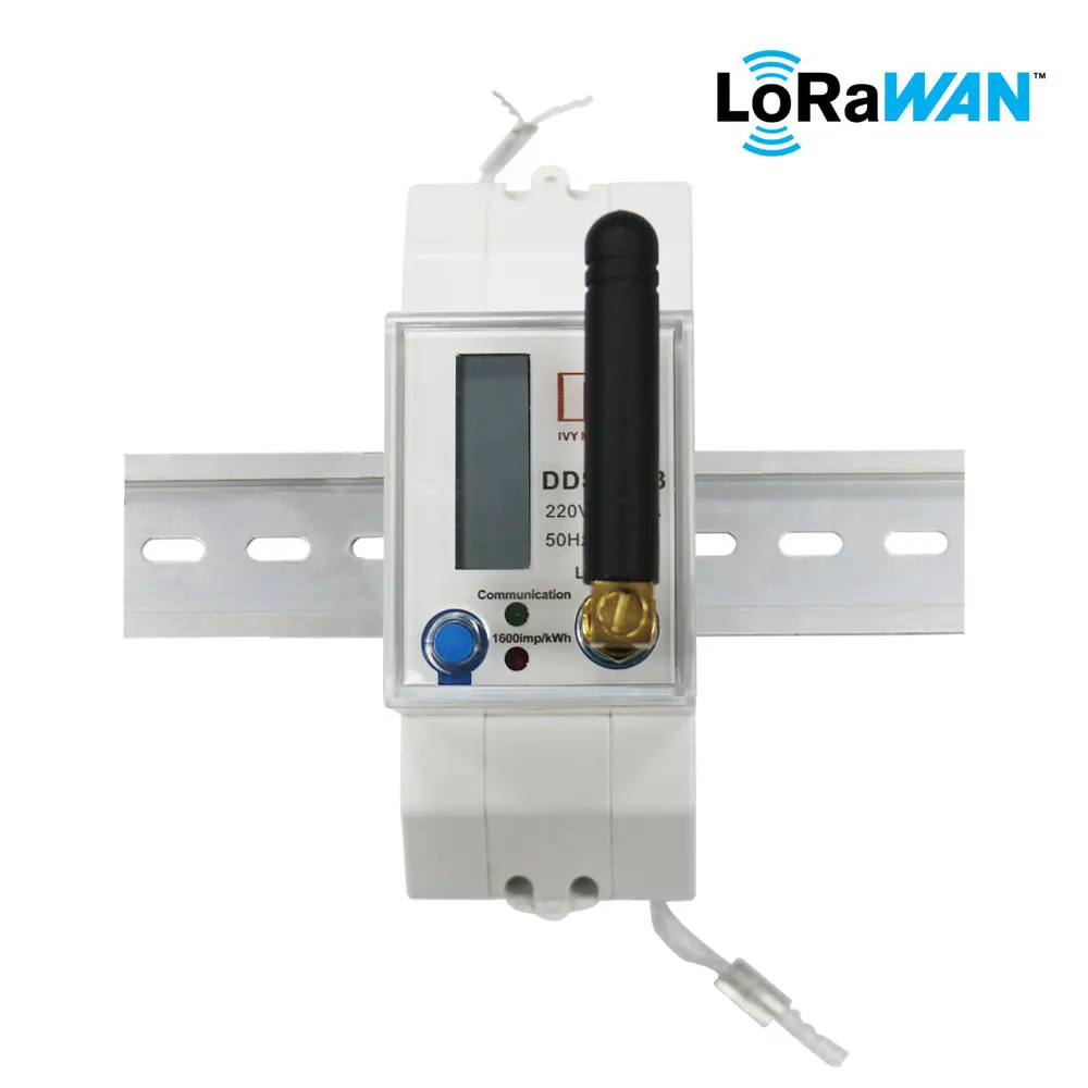 EM114039 LoRaWAN однофазные счетчики электроэнергии для умного дома Lora