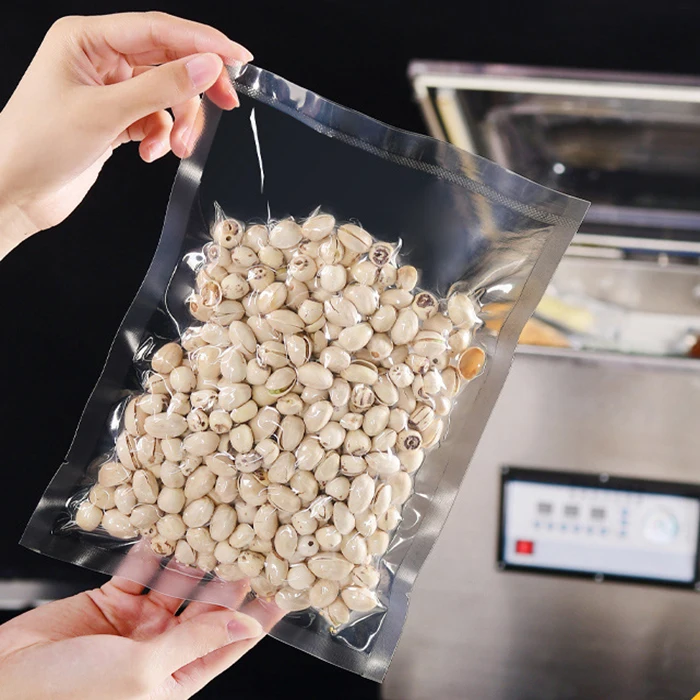 Factory Price Nylon Pe Vacuum Bag Seal Emboss Eco-friendly Food Recyclable Printing Custom Clear Packaging