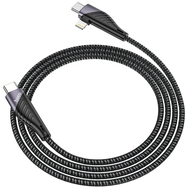  U95 2-в-1 PD кабель для передачи данных и зарядки с разъемом Type-C/Lightning PD20W телефон