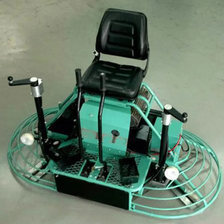 Large Floor Trowel Machine Area Driving Type Gasoline Concrete Smooth Finishing Machine Ride On Power Trowel