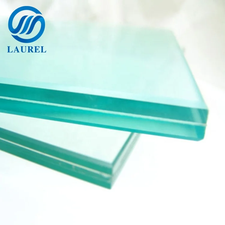 Price of 10mm clear toughened tempered laminated building glass for sale