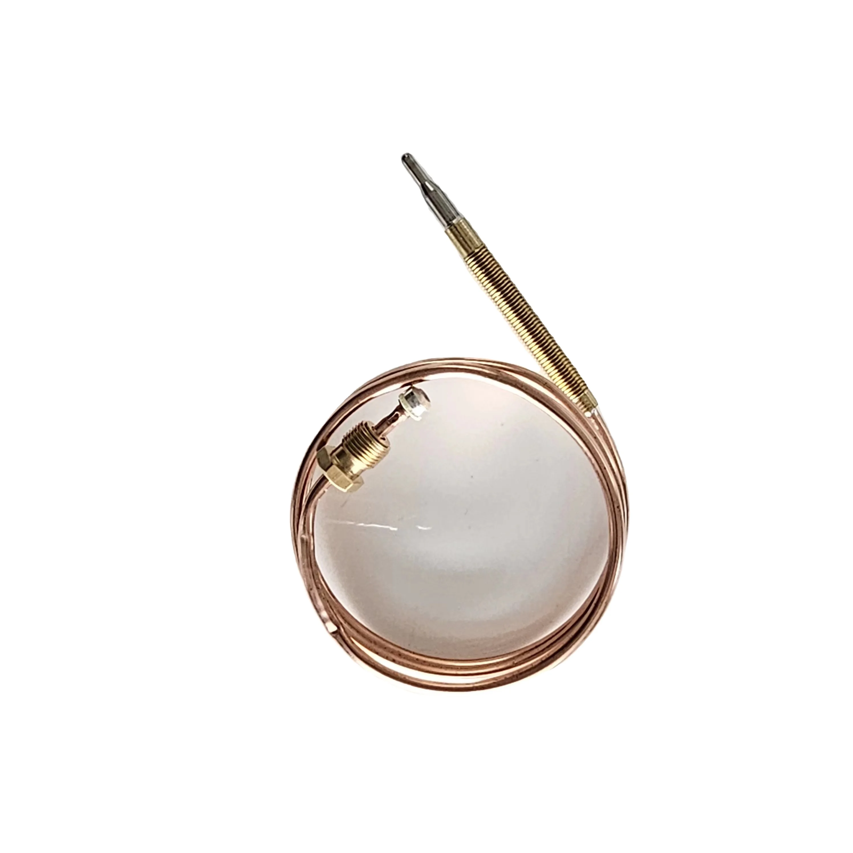 Thermocouple made by copper