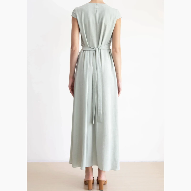 China OEM factory Abaya Dubai evening daily  dresses long muslim women dressHandwork Embellishment