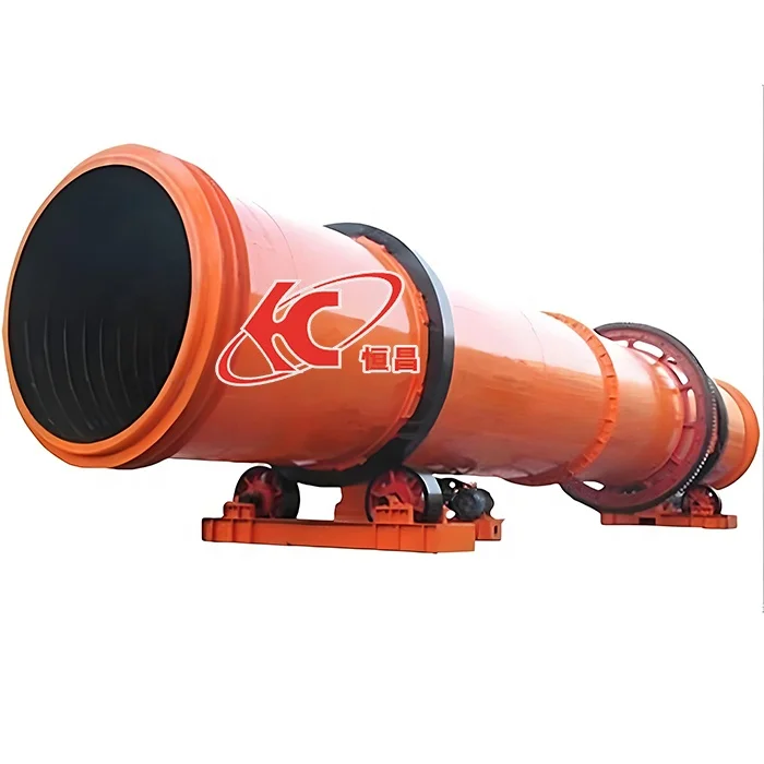 china widely used 304 stainless steel drying equipment quartz sand river stone rotary dryer machine for sale