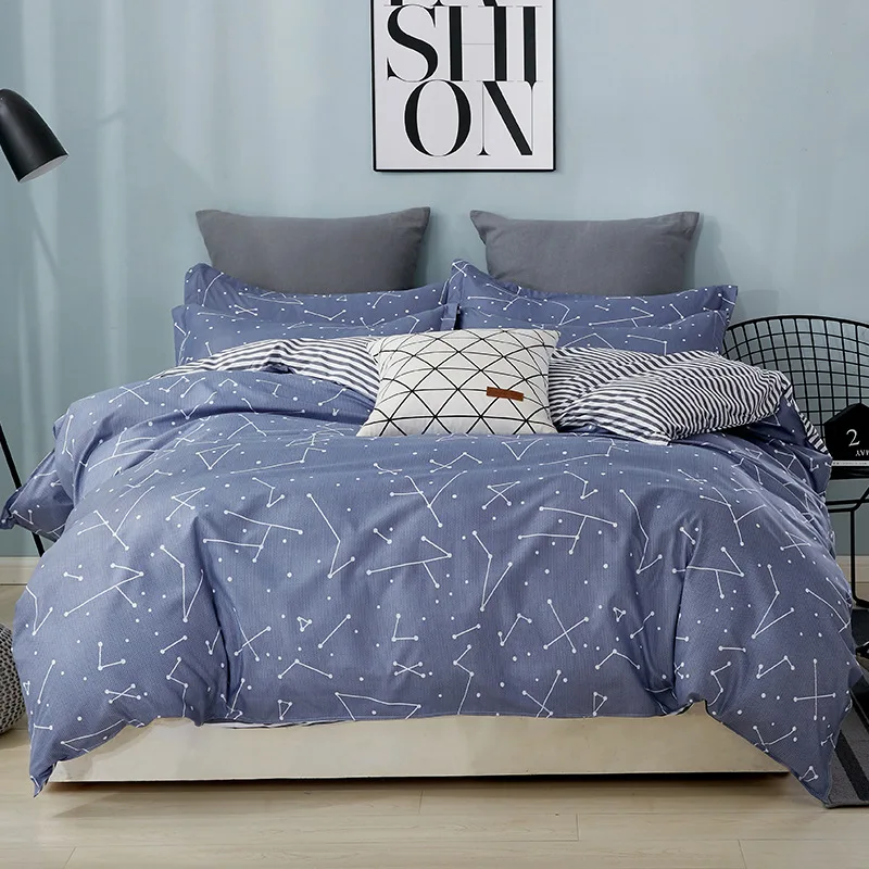 Custom Print Cheap luxury Home 100% Cotton Kids Bed Linen For Children