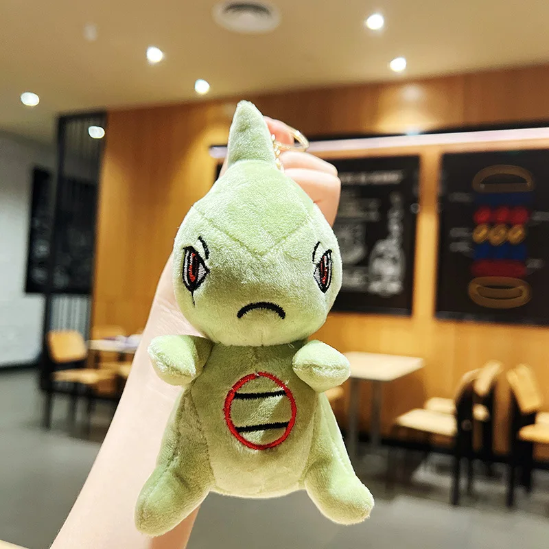 Cute Kawaii Pluch Pendant PikaChu Pokemoned Plush Doll Cinnamon Doll Bag Hanging Keychain Gifts