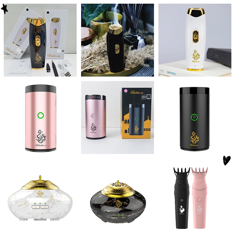 New Mini Type-C Car Air Fresh Decoration Incense Burner Electric Car Bakhor Evaporator Hot Sale Car Used Censer Burner