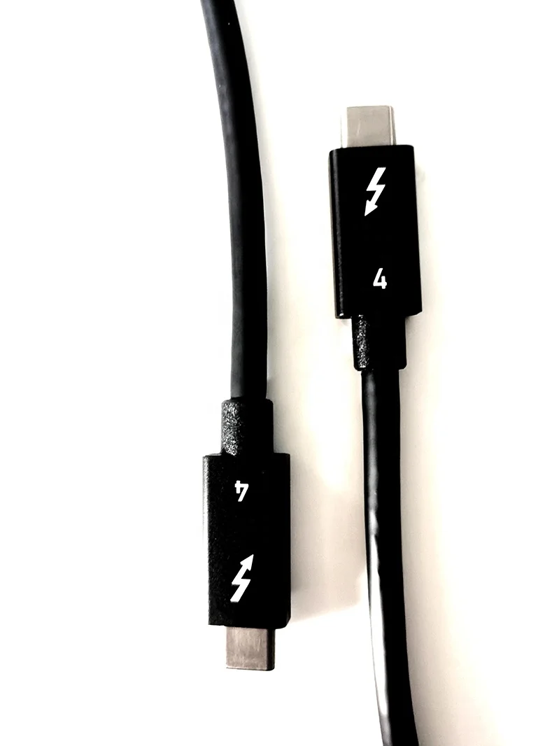 USB 4 Cable Male to Male PVC 100W USB C to USB C Cable 8K 40Gbps Audio and Video Transmission for Macbook Iphone