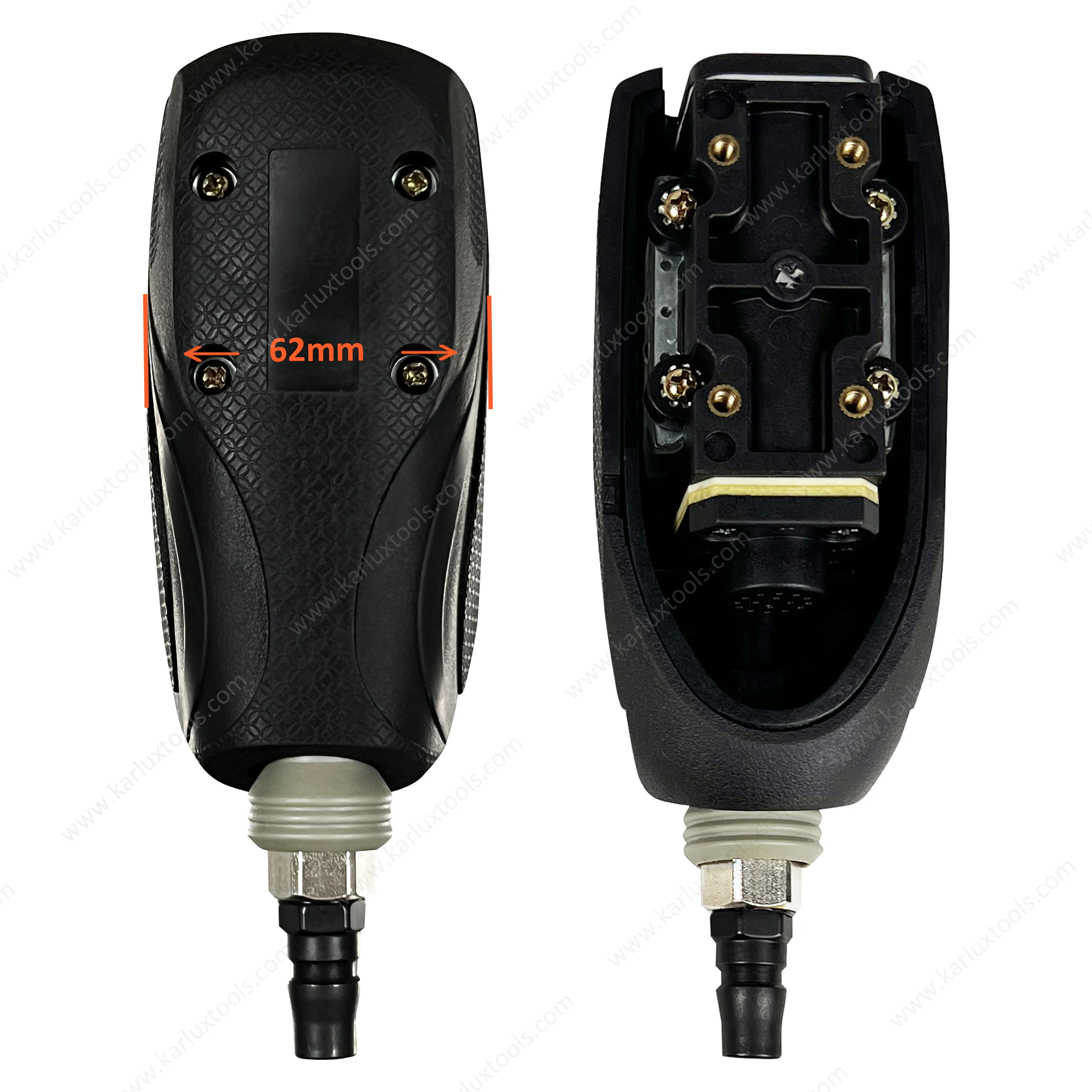 6000RPM Sandpaper Square Sander Pneumatic Profile Sander Air Straight Line Sander for Wood Metal Furniture Grinding Polishing