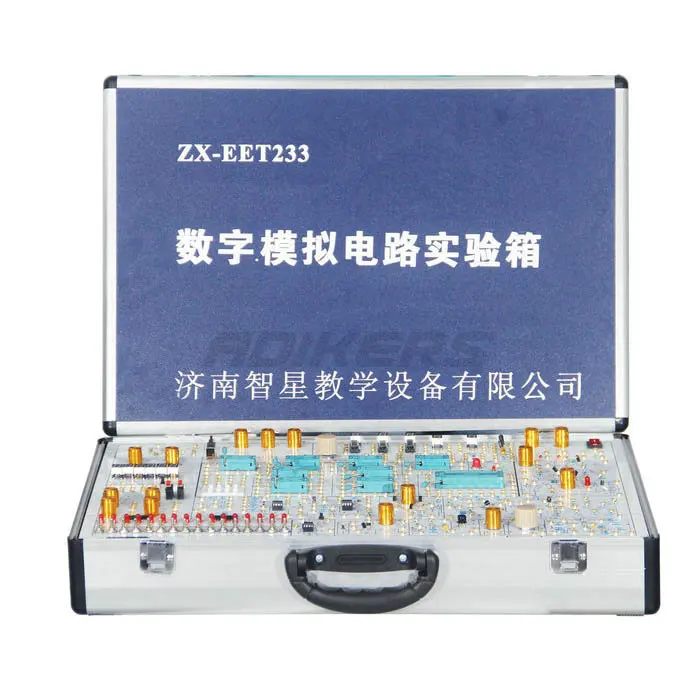 ADIKERS analog and digital electronic trainer tps3331 logic gates trainer kit logic trainer board on counter and shift register