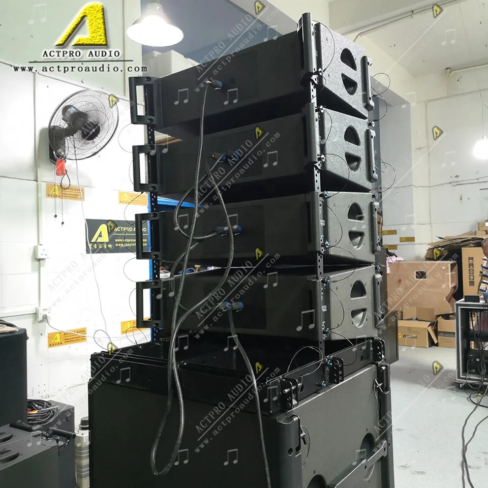 KR208 double 8 inch line array speaker neodymium speaker component KR208 line array