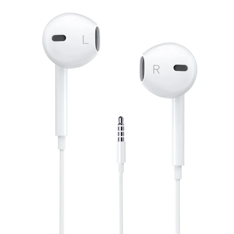 Hot Sale The Cheapest  Earphones Wired Earphone Headset Headphone 3.5mm With Mic For Phone