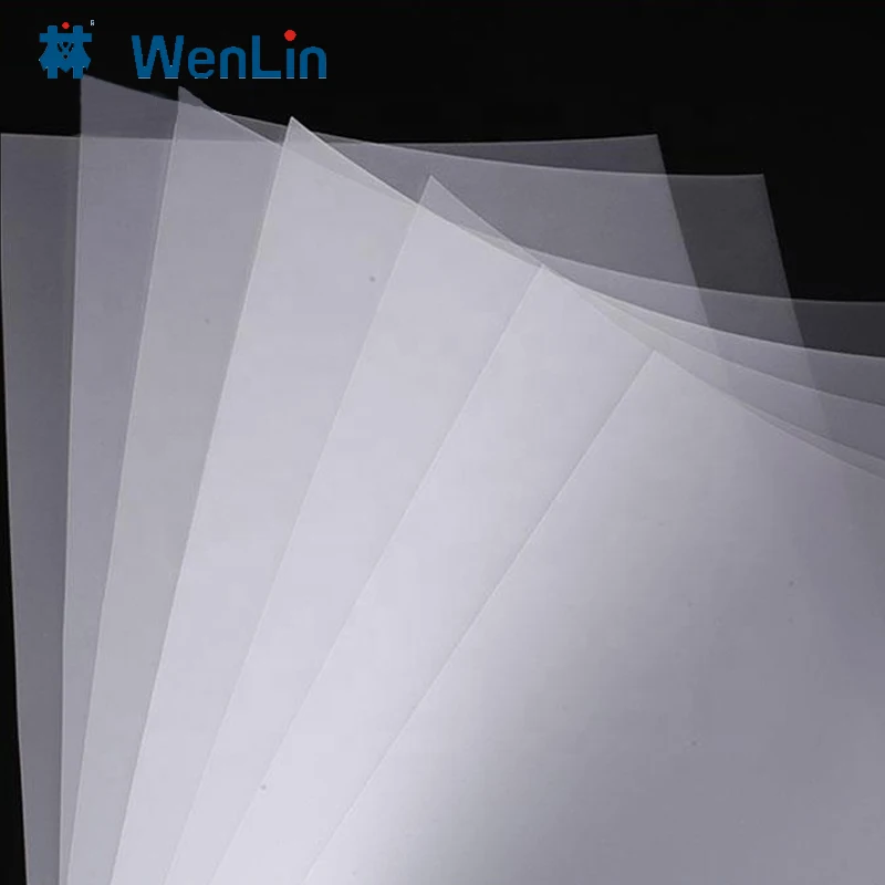 A4 Size Polycarbonate film PC PVC PETG  Strong Coated Overlay Film for ID Card