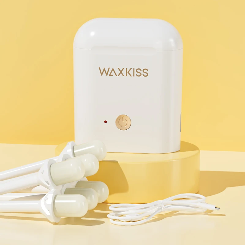Quick-Heating Nasal Hair Removal Wax Machine Kit Portable Ear Depilatory Wax Heater Set Hair Removal Nasal Wax Applicator