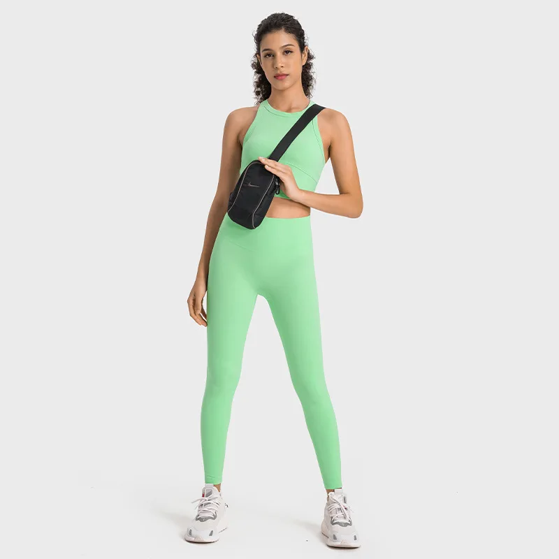 Xsunwing Fashion Sports Bra With High Neck Running Shockproof Yoga Bra Vest Fitness crop Tank Tops Women gym sports bras WDQ001