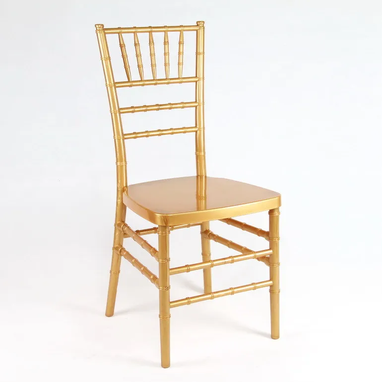 Buy Bulk Verified Plastic Resin Acrylic Gold Chavari Banquet Event Wedding Chiavari Tiffany Hotel Chair