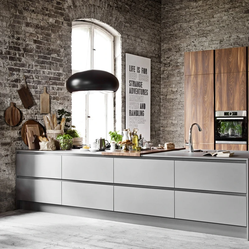 YALIG furniture luxury laminate wall kitchen storage cabinet