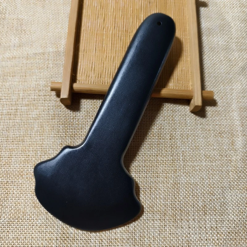 Bian Stone Gua Sha Scraping Board Back Massage Meridian Brush Lymphatic Drainage Gua Sha Shovel