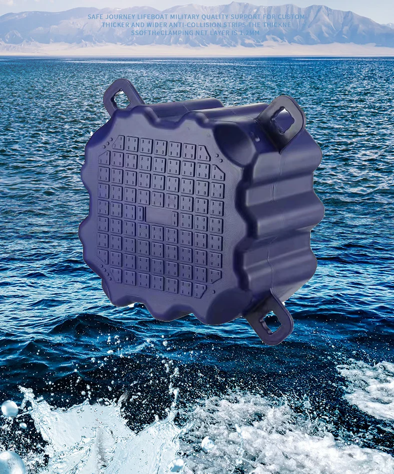 Marine Durable floating pontoon dock in different shape float cube bridge swimming pool