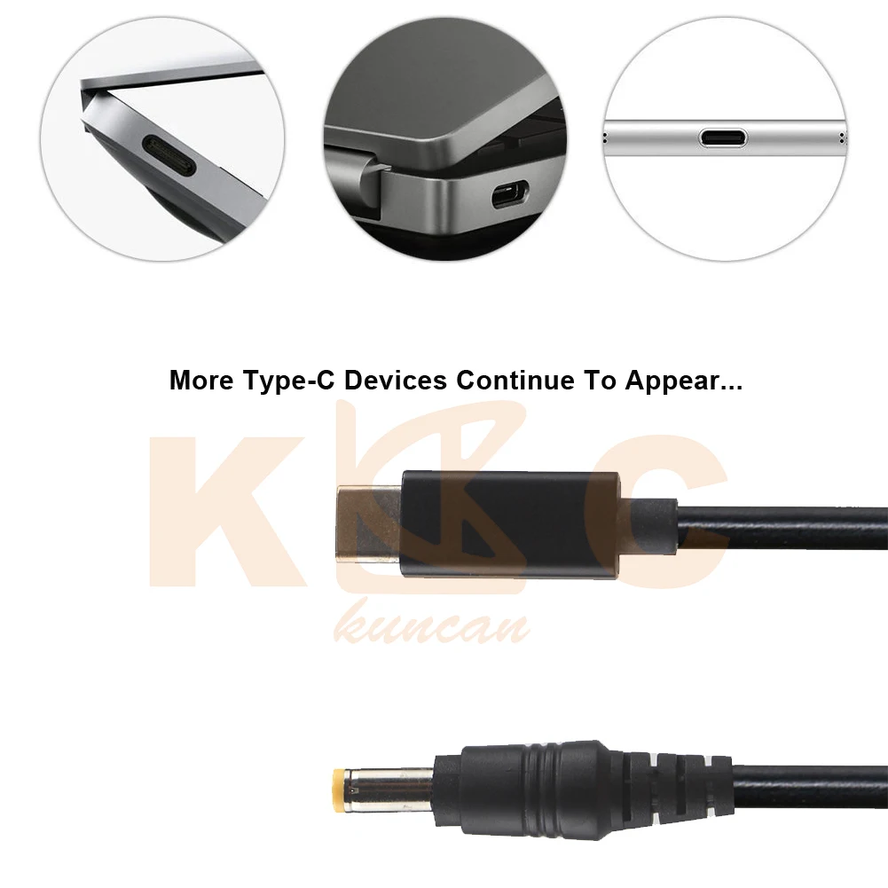 Wholesale 2M Custom For Monitor Charging Pd Power Adapter Type C To Dc Male Connector Usb