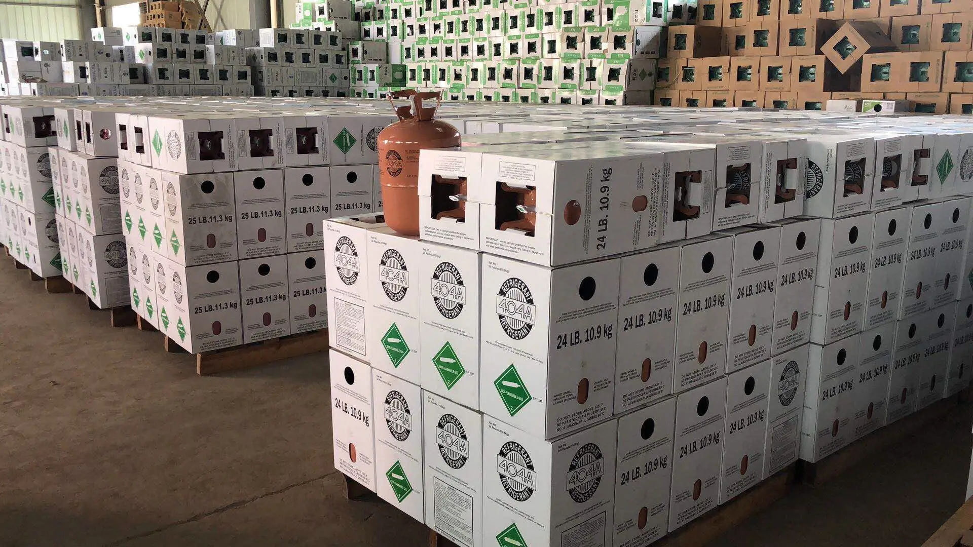 Химическая чистота 99.9% R404a 24LB хладагент газ цена R404a хладагент газ цена хладагент газ r404a