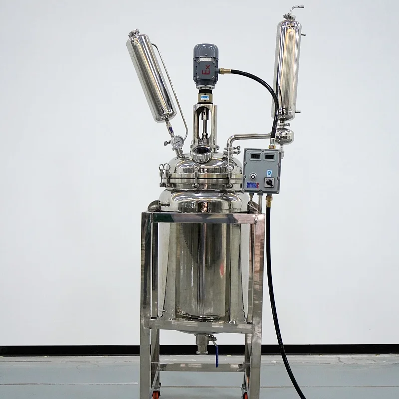 Enzyme Digestion Hydrolysis Reactor High Temperature Reactor Chemical Reactor Stainless Steel Reaction Equipment Reaction Kettle