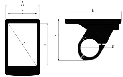 Electric Bicycle Kit Lcd Display Ebike Ca02(uart) 5pin Black Wire Mid Drive 24v 36v 48v 24V/36V/48V LCD Truckrun 0~3/0~5