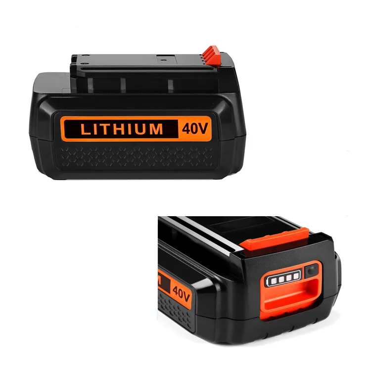 
2020 High Quality Wholesale 40v Fit Power Tool Rechargeable Deep Cycle Fit For Black Decker LBXR36 Battery 