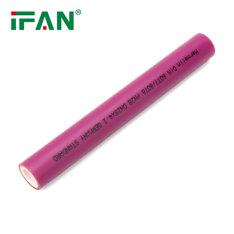 IFAN Bestseller Pipes PPR ASTM F2389 20-63MM Antibacterial 3 Layer PPR Water Pipe Multiple Color PN25 All Type PPR Pipe