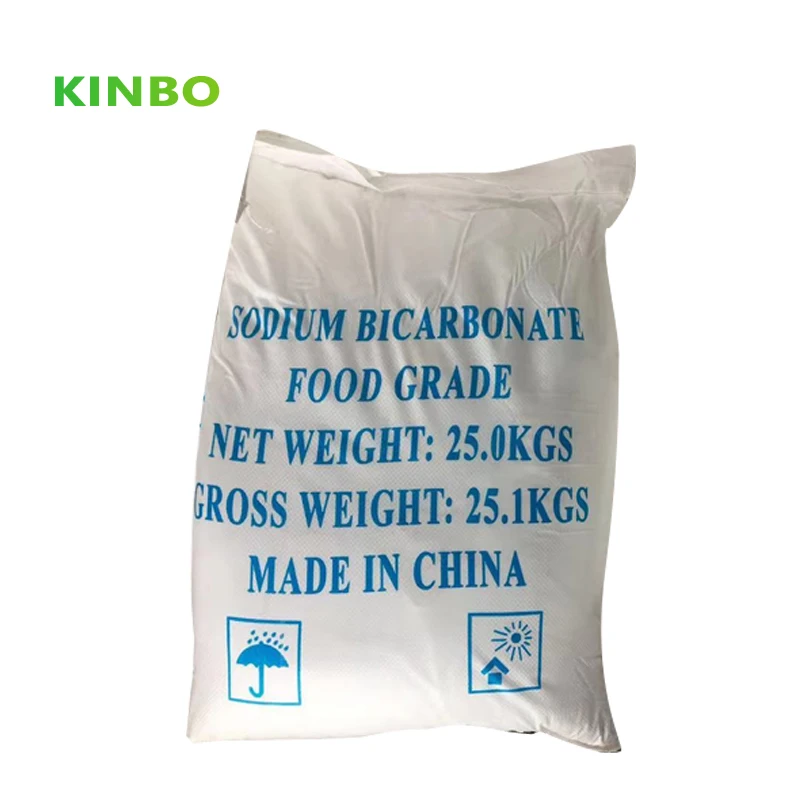 kinbo Sodium Bicarbonate Manufacturer Price Sodium Bicarbonate 99.8% Food Grade Supplier /nahco3/144-55-8/baking Soda