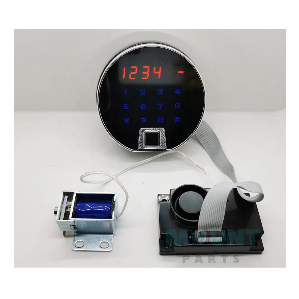 Solenoid Lock LED Display Digital Gun Safe Electronic Safe Vault Lock
