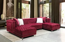 modern fabric sofa italian set furniture single chair for sale red velvet chester european hotel luxury sectional fabric sofa