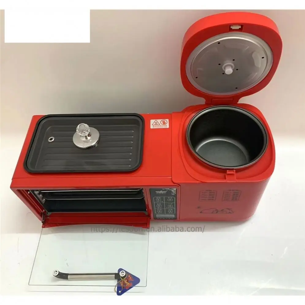 Kitchen Appliances 9L Red color Industrial Digital multi-function breakfast machine