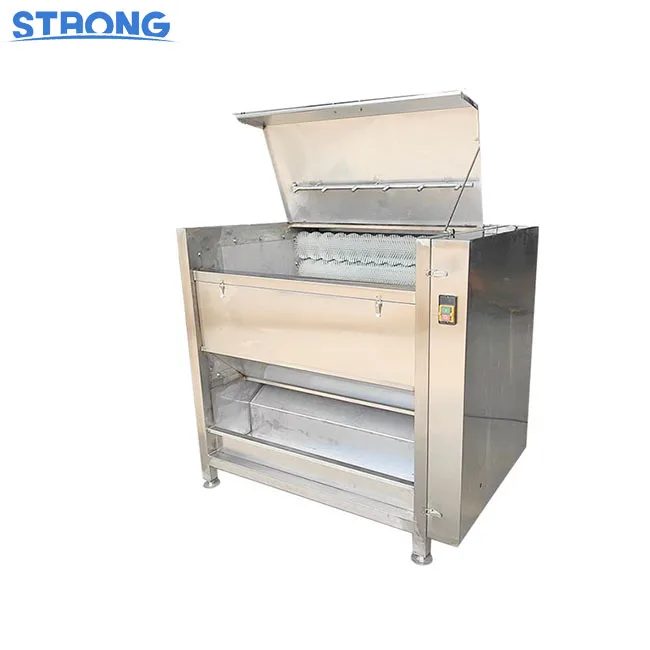 Automatic Potato Washing and Peeling Machine Fruit and Vegetable Cleaning Equipment Restaurant Use Potato Peeling Machine