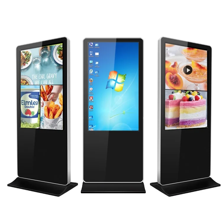 
43 inch floor stand price android interactive multi touchscreen shopping mall advertising 55 touch screen kiosk with camera 