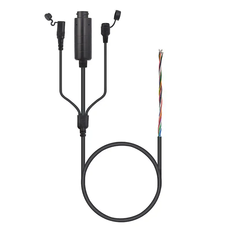 Sdapo FS5712FW-B Black 10M/100M 12V 1A Waterproof CCTV PTZ Camera Cable PoE IP with Reset Function