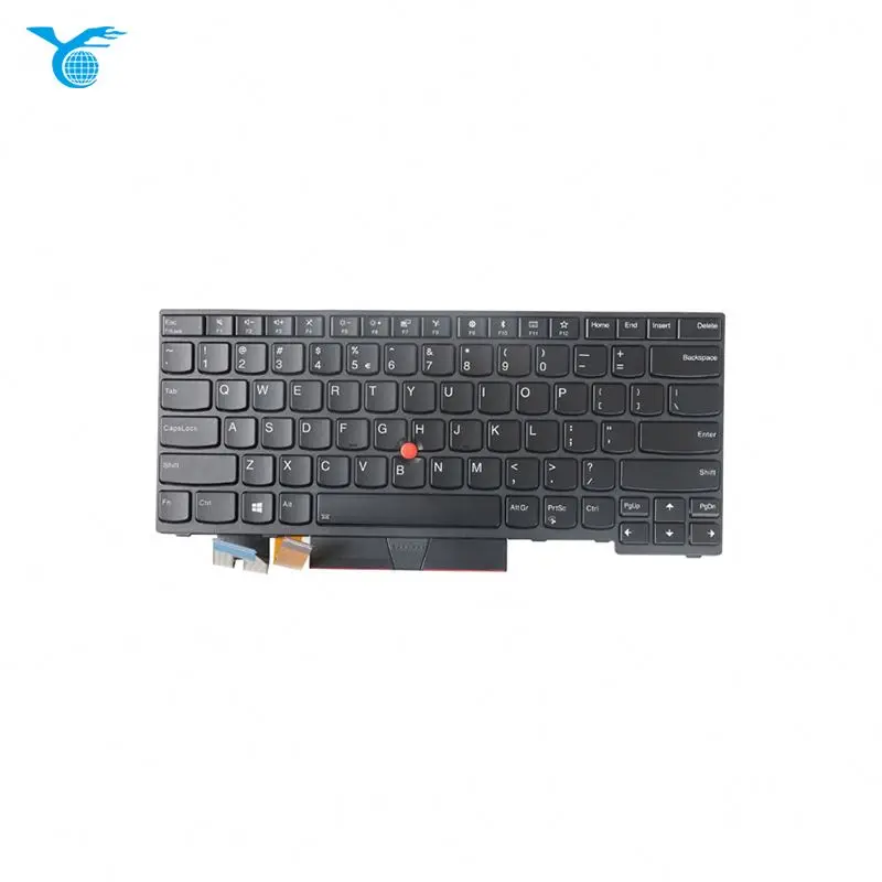 Клавиатура для Thinkpad L390 T490 T495 серии US с подсветкой 01YP389