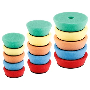 Набор полировальных насадок на крючок и петлю, 32 шт., для полировальной машинки RO/DA, электродрели