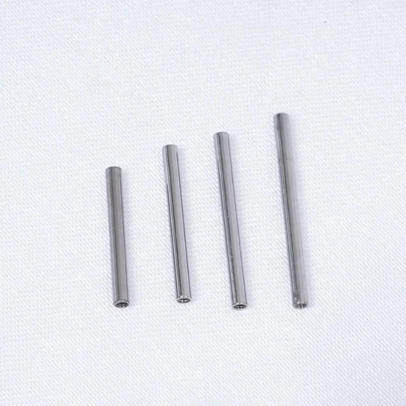 Wholesale ASTM F136 Implant Grade Titanium 14G 16G Internally Threaded Barbell Shaft Jewelry Accessories