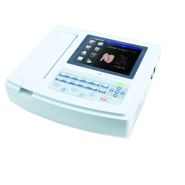 
12 Channel Electrocardiograph ECG machine ecg holter for sale 
