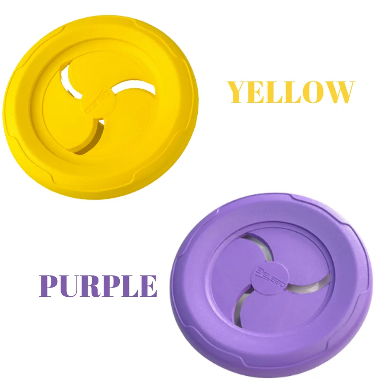 
Bite resistant EVA Foam Dog flying disc Interactive Pet flying disc better fly 