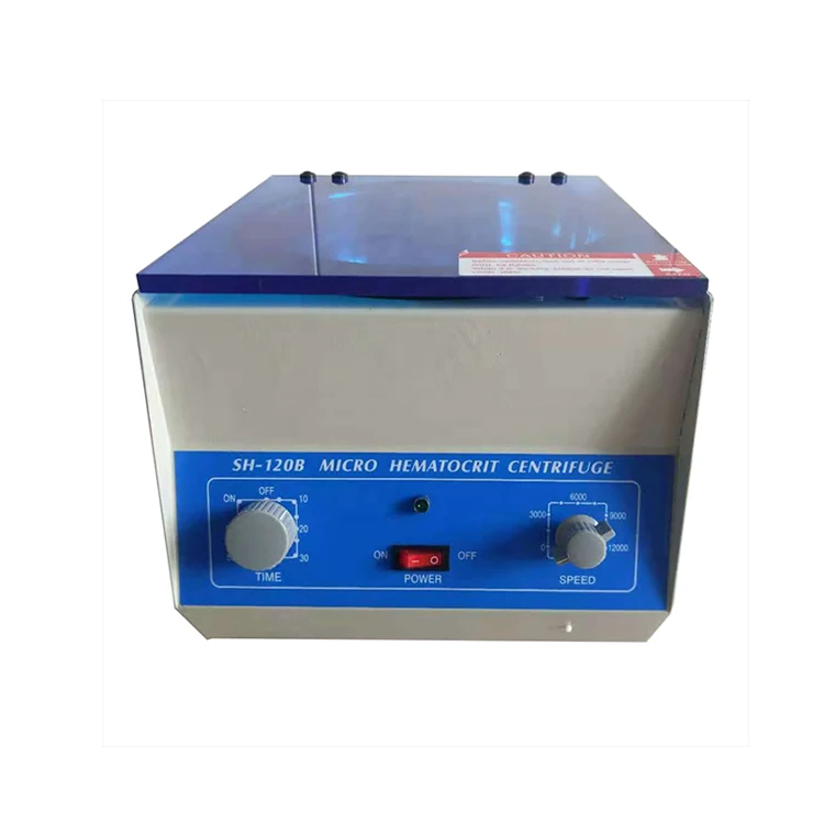 Tabletop High Speed Hematocrit Capillary Centrifuge Machine
