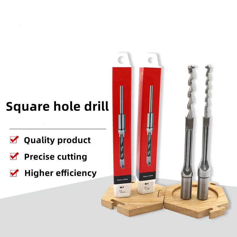Square Hole Drill Factory High Quality Best Woodworking Drill Bits Wood Square Hole Bits China Supplier TCT Tungsten Carbide Woo