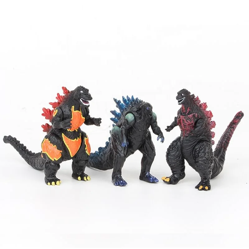  Gojira Godzilla 10 шт./компл. фильм ПВХ фигурка модель Toysn коллекция