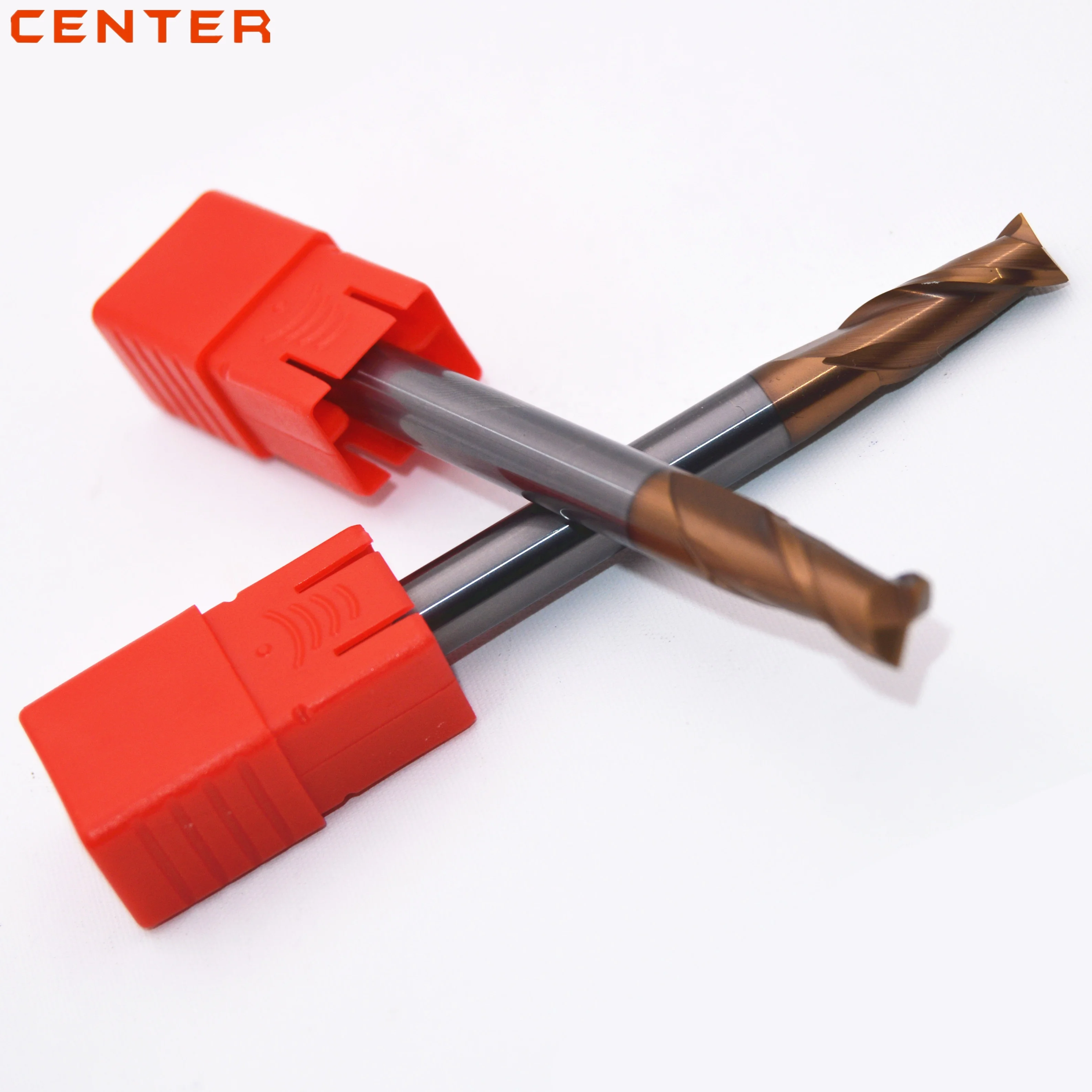 2F HRC55 carbide Flat milling cutter