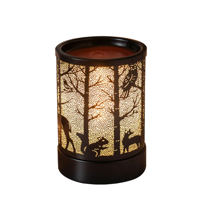 
Electric Candle Warmer Lantern vintage Nordic Style Aroma Burner Oil Burner Fragrance Table Lamps for home decoration aroma 