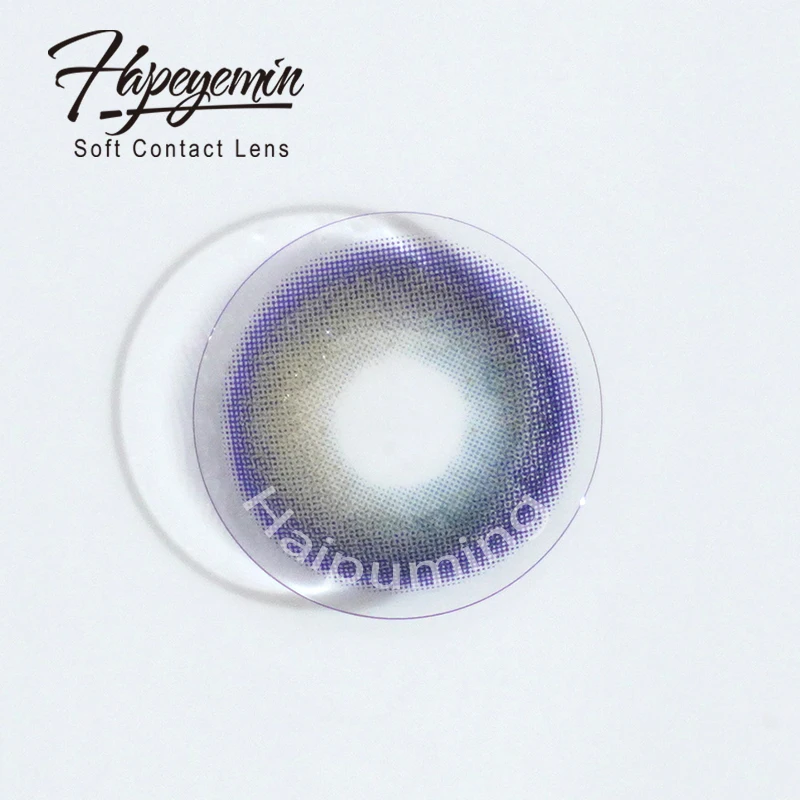 Yearly Cosmetic Beautiful Big Pupil Soft Eyes Pupilentes De Colores Lentes De Contacto Colored Contact Lenses